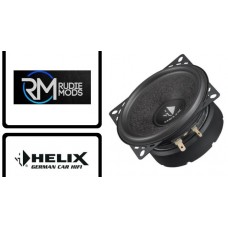 HELIX S 4X Audiotec Fischer To Fit VW T4 Coaxial 4" Dash Door Speaker Set